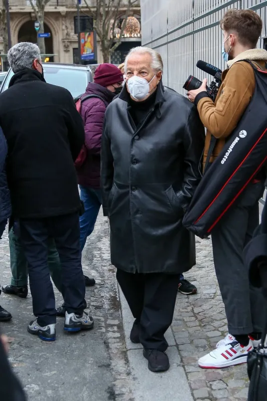 funeral of igor and grichka bogdanoff at madeleine church - paris