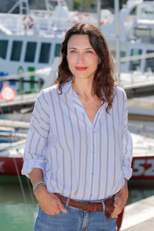 natacha lindinger during the 20th edition of the festival de fiction tv, on september, 15 2018 in la rochelle, france photo by thibaud moritz  abacapresscom