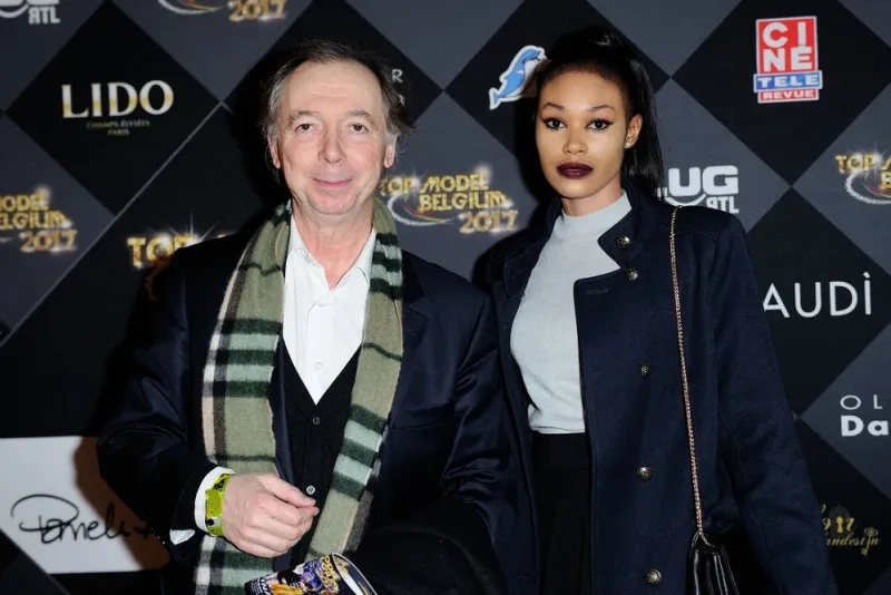 philippe chevallier and his wife stephanie chevallier attending the top model belgium 2017 at the lido in paris, france on december 18, 2016 photo by aurore marechal abacapresscom , 575631 055 paris france