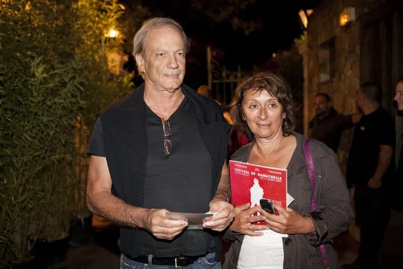 patrick chesnais and josiane stoleru during the closing night of the 25th 'festival de ramatuelle' south of france on august 11, 2009 photo cyril bruneau festival de ramatuelle abacapresscom