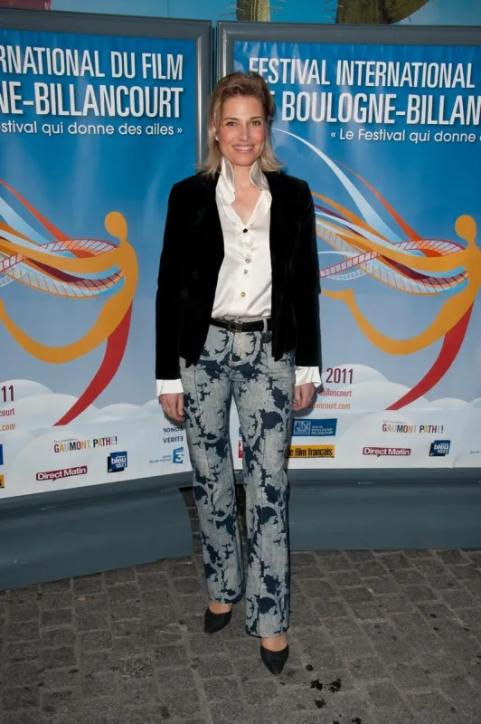 christine lemler attending the opening of the first edition of the boulogne billancourt international film festival held at the pathe theatre in paris, france, on april 1, 2011 photo by nicolas genin abacapresscom