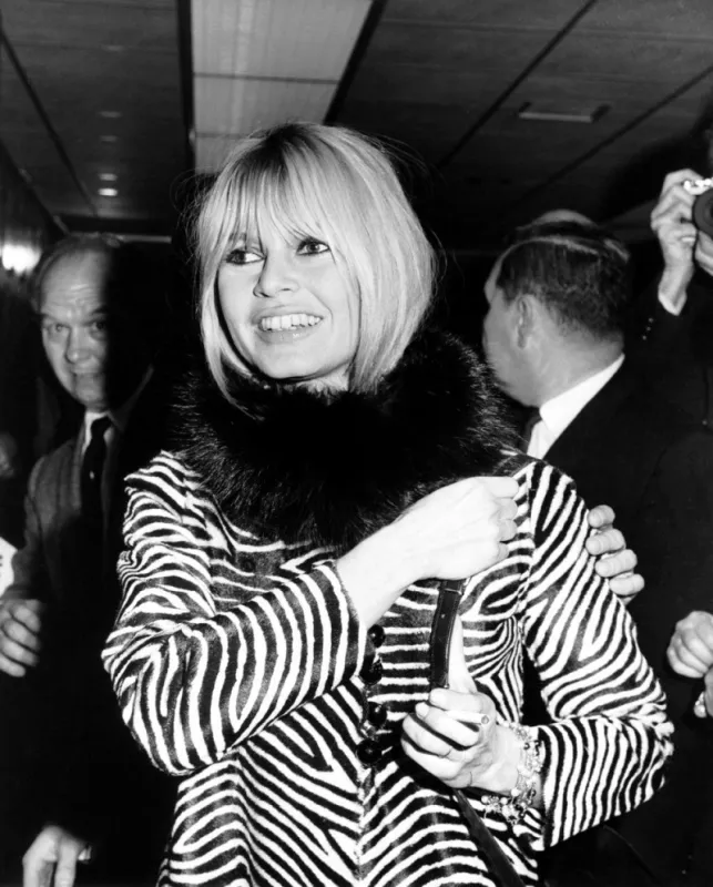 brigitte bardot in new york, 1965 photo by everett abacapresscom
