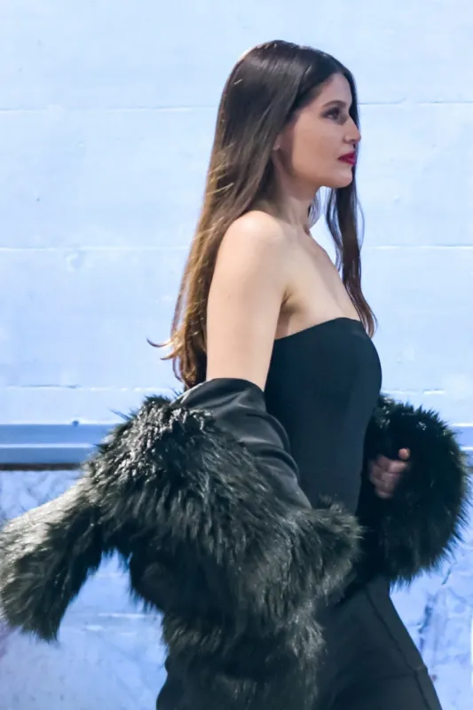 pfw - laetitia casta models for ami