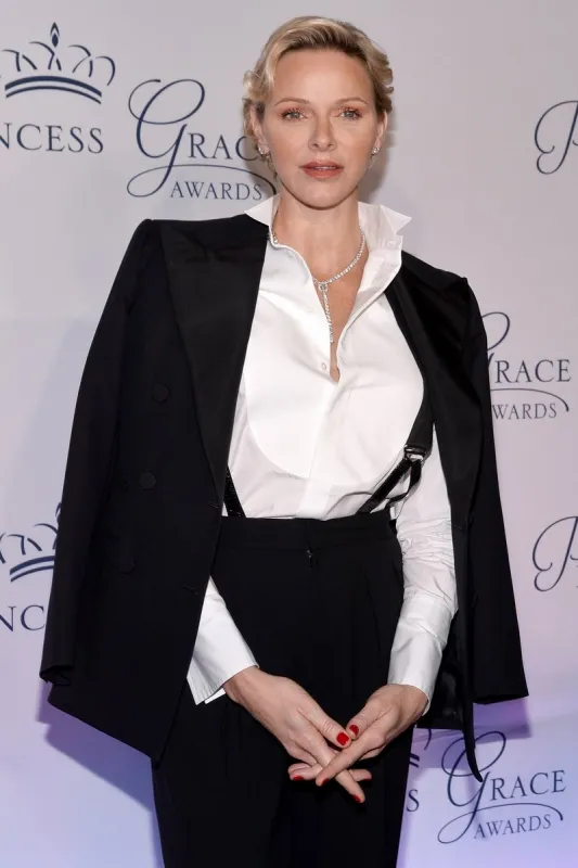 princess charlene of monaco attends the 2018 princess grace awards gala at cipriani 25 broadway in new york, ny, on october 16, 2018 photo by anthony behar spus abacapresscom