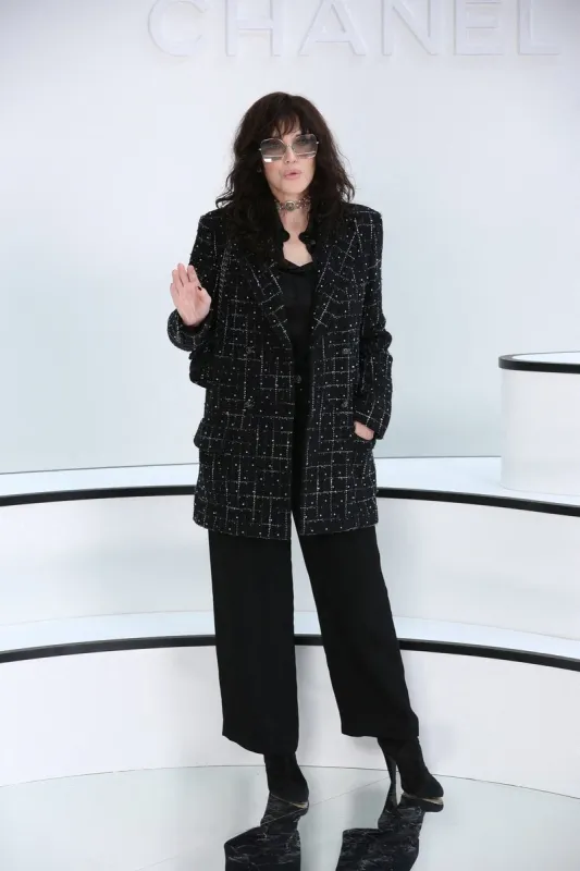 isabelle adjani attending the chanel show as part of the paris fashion week womenswear fall winter 2020 2021 in paris, france on march 03, 2020 photo by jerome domine abacapresscom , 722678 095 paris
