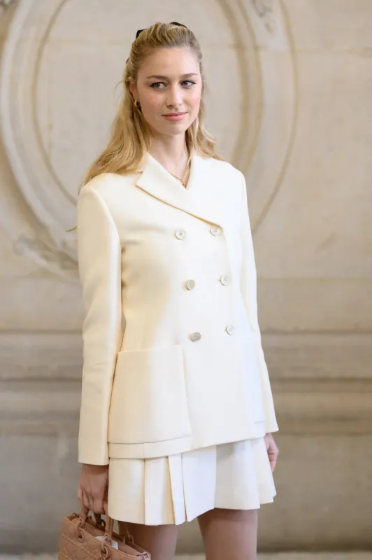 beatrice borromeo attends the dior haute couture spring summer 2022 show as part of paris fashion week on january 24, 2022 in paris, france photo by abacapresscom , 795912 026 paris france