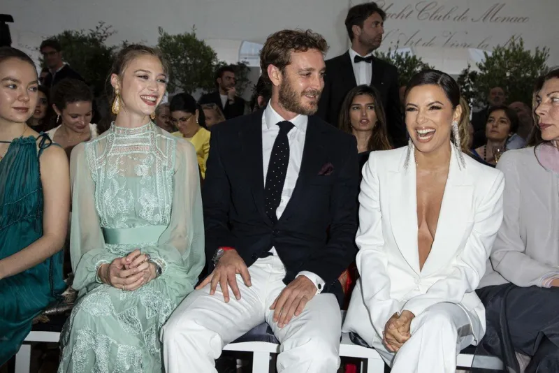 princess alexandra of hanover, pierre casiraghi, beatrice borromeo, eva longoria attend the alberta ferretti cruise collection fashion show held at monaco yacht club, monaco on may 18 , 2109 photo by abacapresscom , 683623 063 monaco monaco