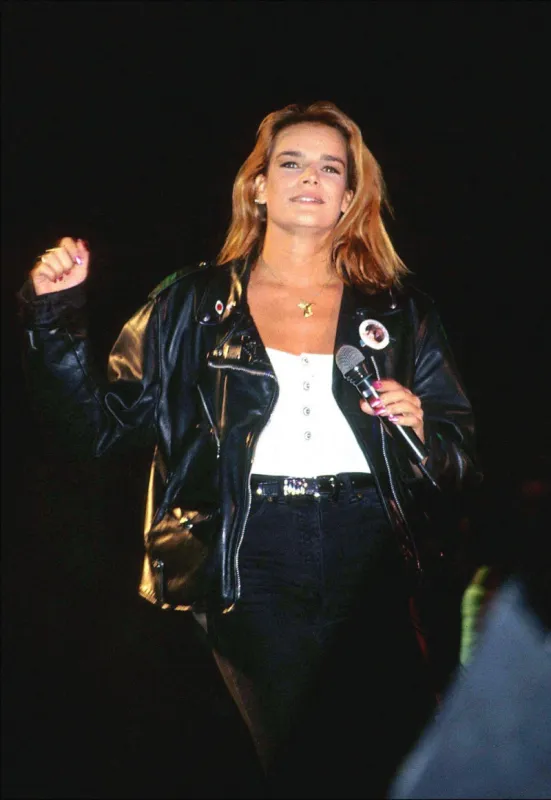 princess stephanie of monaco in the 80's