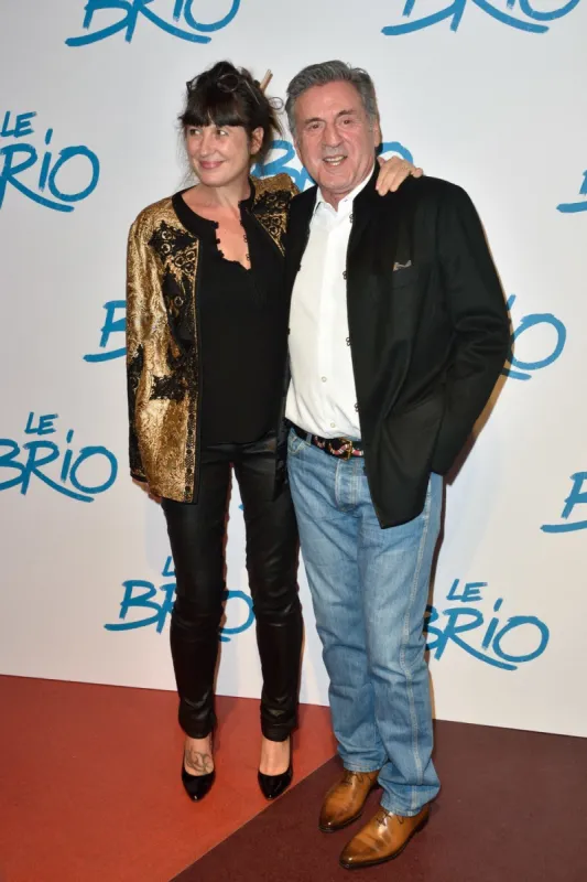 aude ambroggi, daniel auteuil attending the premiere of le brio in paris, france, le november 21, 2017 photo by alban wyters abacapresscom , 615836 045 paris france