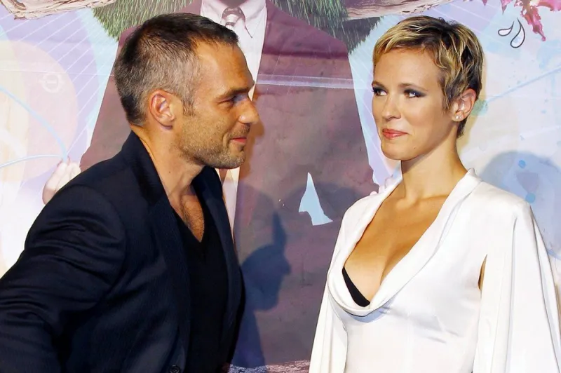 lorie pester and boy riend philippe bas attending the 12th festival of tv fiction in la rochelle, france, on september 11, 2010 photo by patrick bernard abacapresscom