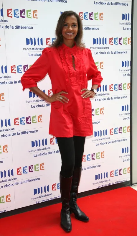 press conference of 'france televisions' in paris