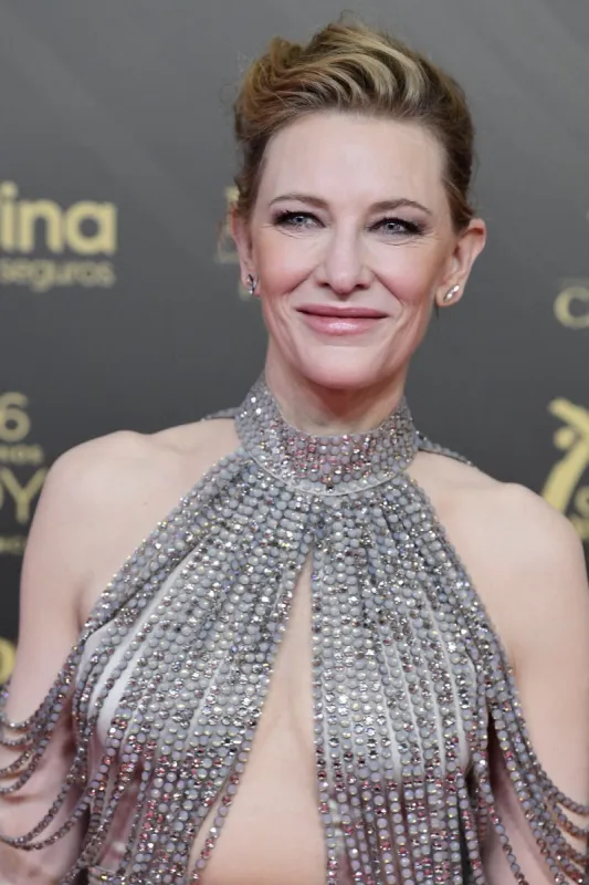 cate blanchett attends 36th goya awards - red carpet at palau de les arts reina sofia on february 12, 2022 in valencia, spain photo by archie andrews abacapresscom <motcle99> award goya awards < motcle99> , 798225 034 valencia espagne spain