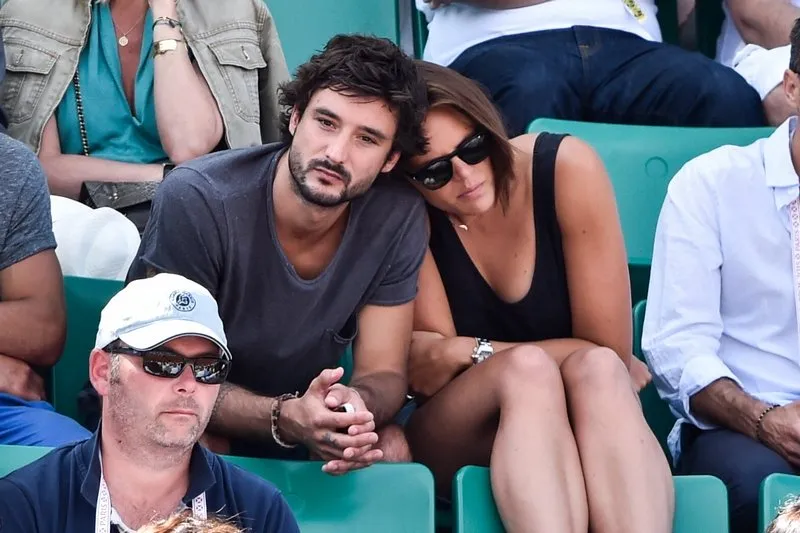 roland garros - jeremy frerot and laure manaudou