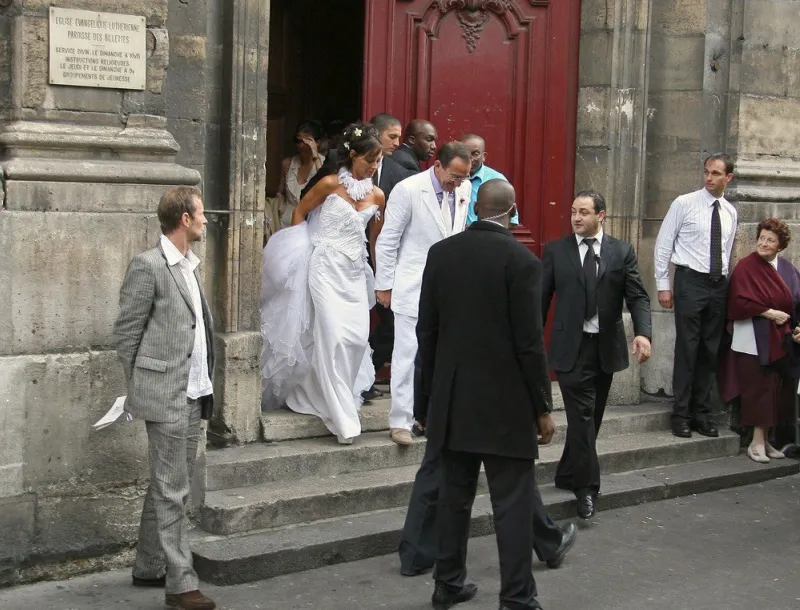wedding of jean-pierre pernaut and nathalie marquay