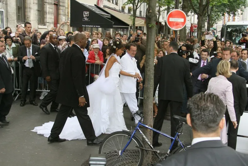wedding of jean-pierre pernaut and nathalie marquay