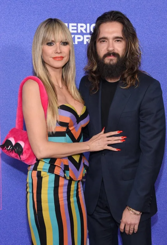 heidi klum and tom kaulitz arriving at the 2022 billboard women in music awards held at the youtube theater at hollywood park in los angeles, ca© oconnor   aff-usacom , braff20220303 054 los angeles etats-unis united states