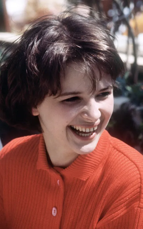 french actress juliette binoche is photographed, 14 may 1985 during the cannes international film festival afp photo (photo by afp)