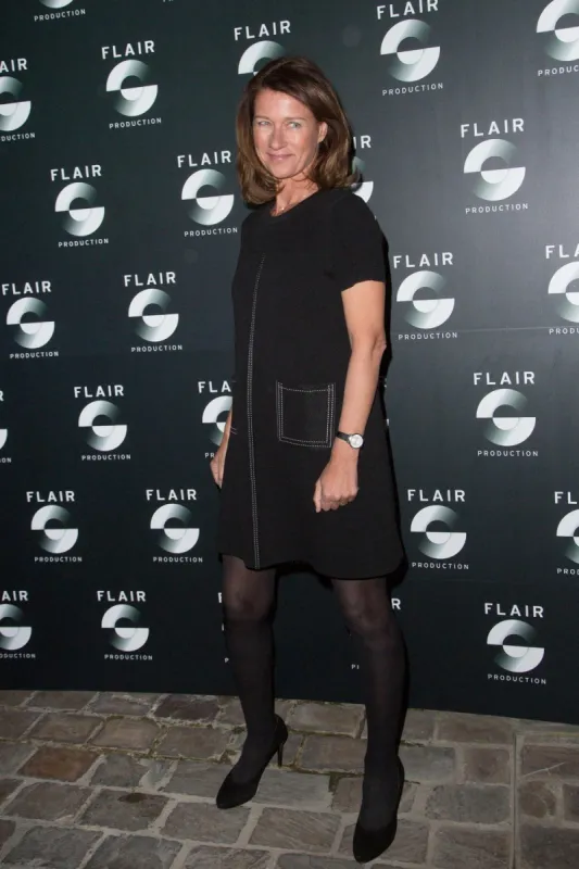 carole gaessler attends 'flair group' 10th anniversary event at hotel le marois in paris on march 28, 2019 in paris, france photo by nasser berzane abacapresscom , 676753 049 paris france