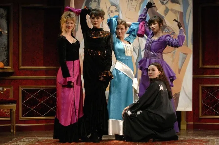 run through of 'les demoiselles d'avignon' - paris