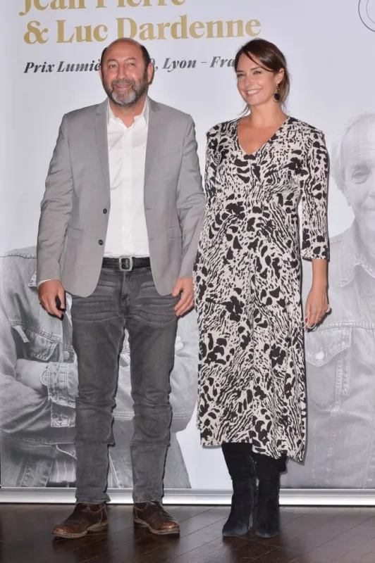 kad merad julia vignali attending the lumiere prize ceremony during the 12th lumiere film festival on october 16, 2020 in lyon, france photo by julien reynaud aps-medias abacapresscom , 745217 050 lyon france
