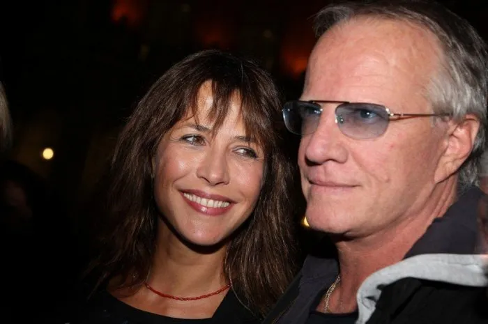 sophie marceau and christophe lambert attending the premiere of 'comme s'il en pleuvait' held at edouard vii theater in paris, france on september 17,2012 photo by denis guignebourg abacapresscom