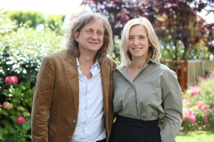julien rambaldi and lea drucker attending c'est la vie photocall during the 7th festival of cinema and film music in la baule, france on june 24, 2021 photo by jerome domine abacapresscom