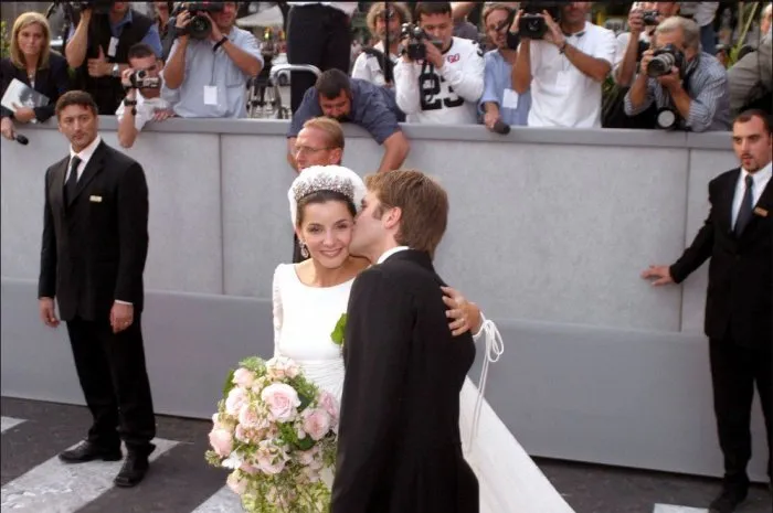 emmanuel philibert of savoy weds clotilde courau