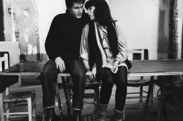 jacques dutronc and isabelle adjani in violette et francois, france, in 1976, directed by jacques rouffio photo by dpa abacapresscom - important  to be used solely for editorial coverage of this specific motion picture tv programme
