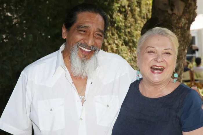 josiane balasko and her husband george aguilar attend l'esprit de famille photocall as part of the 12th angouleme film festival in angouleme, france on august 23, 2019 photo by jerome domine abacapresscom , 696580 017 paris