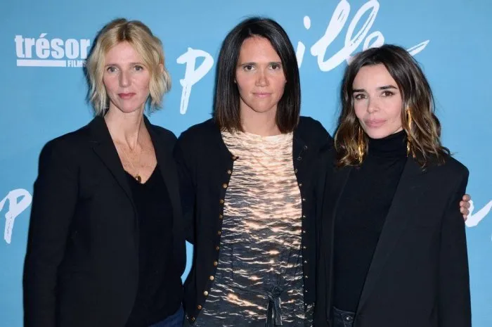 sandrine kiberlain, jeanne herry et elodie bouchez attending the premiere for the film pupillee held at the pathe beaugrenelle in paris, france, november 27, 2018 photo by aurore marechal abacapresscom , 660878 002 paris france