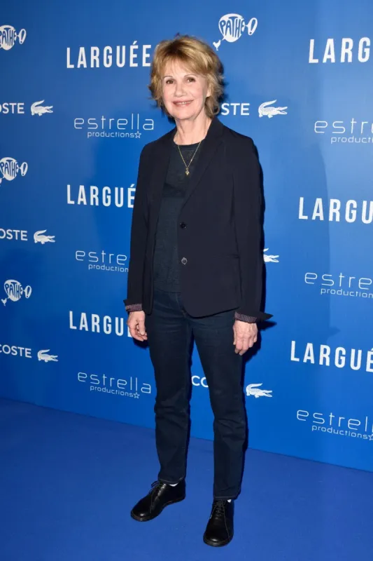 miou-miou lors de la premiere de larguees a paris, france, le 12 avril 2018 photo by alban wyters abacapresscom , 632678 039 paris france
