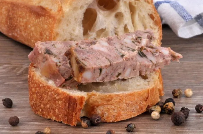 country pâté spread