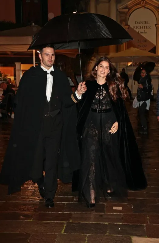 laeticia casta arriving at the gala dinner organized by dior to celebrate the opening of the 59th biennale of art in venice, italy on april 23, 2022 photo by matteo chinellato  ipa abacapresscom , 807278 002 venise venice italie italy