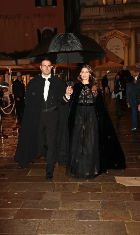laeticia casta arriving at the gala dinner organized by dior to celebrate the opening of the 59th biennale of art in venice, italy on april 23, 2022 photo by matteo chinellato  ipa abacapresscom , 807278 003 venise venice italie italy