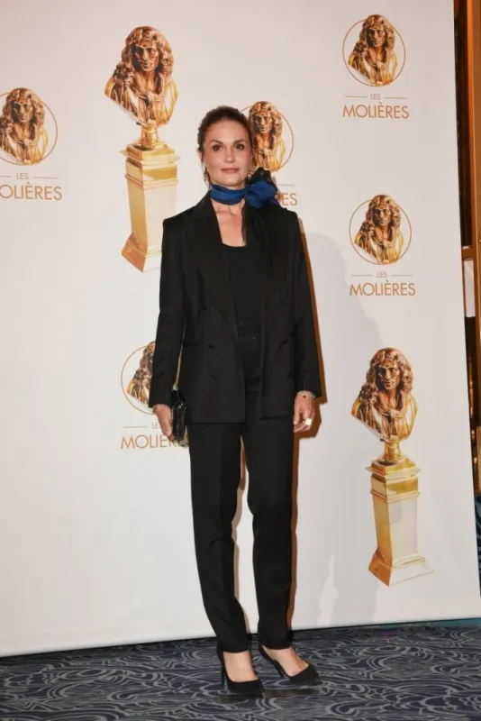 barbara schulz arriving to the 33rd molieres awards ceremony of french theater held at the folies bergeres in paris, france, on may 30, 2022 photo by mireille ampilhac abacapresscom