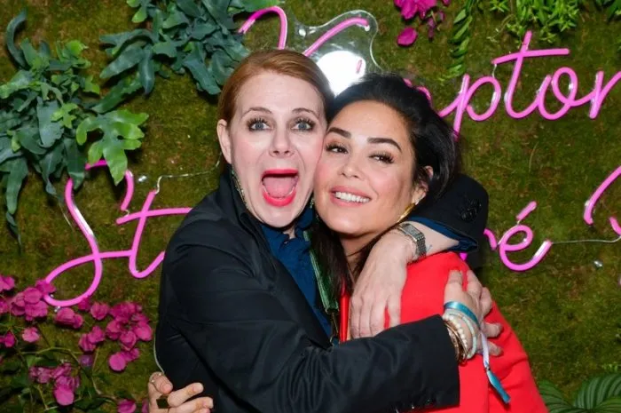 ariane seguillon and lola dewaere poses at the kimpton music festival held at the kimpton st honore paris hotel, on june 01, 2022 in paris, france photo by jana call me j abacapresscom