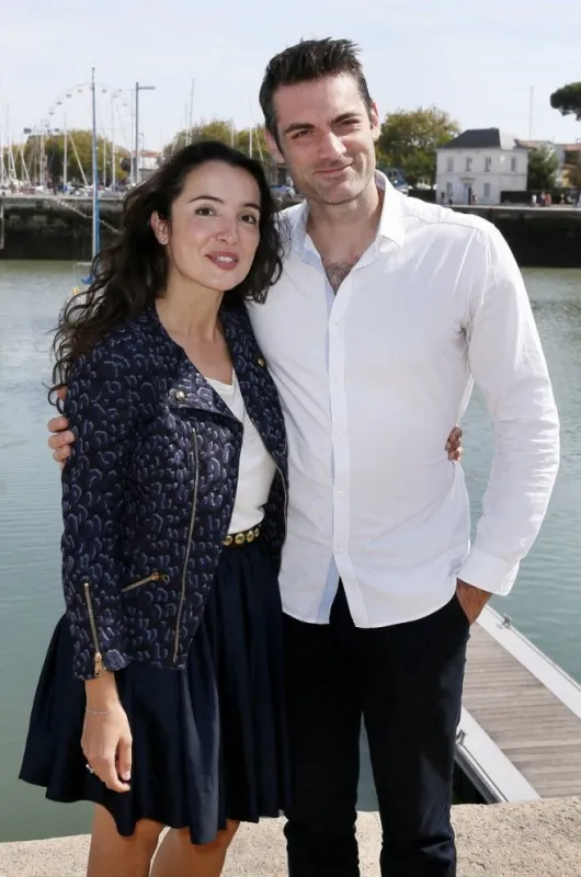 isabelle vitari and gil alma for tv show chers voisins attending the 16th festival of tv fiction in la rochelle, western france on september 13, 2014 photo by patrick bernard abacapresscom , 466105 059 la rochelle france