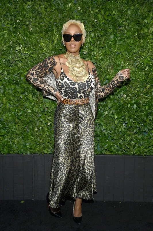 nicoletta de la brown attends the 2022 tribeca film festival chanel arts dinner at balthazar in new york, ny, june 13, 2022 photo by anthony behar spus abacapresscom