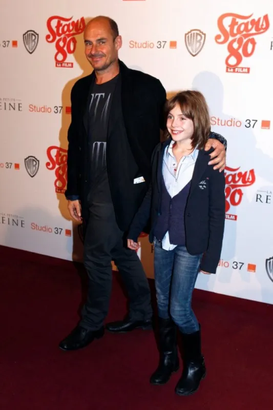 bernard campan and his daughter nina attending the france premiere of the movie 'stars 80' held at grand rex in paris, on october 19, 2012 photo by audrey poree abacapresscom , 405867 001 paris f france