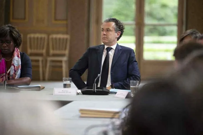 french junior minister for territorial cohesion christophe bechu during the first council minister at elysee palace in paris on may 23, 2022 photo by eliot blondet abacapresscom , 811132 035 paris france