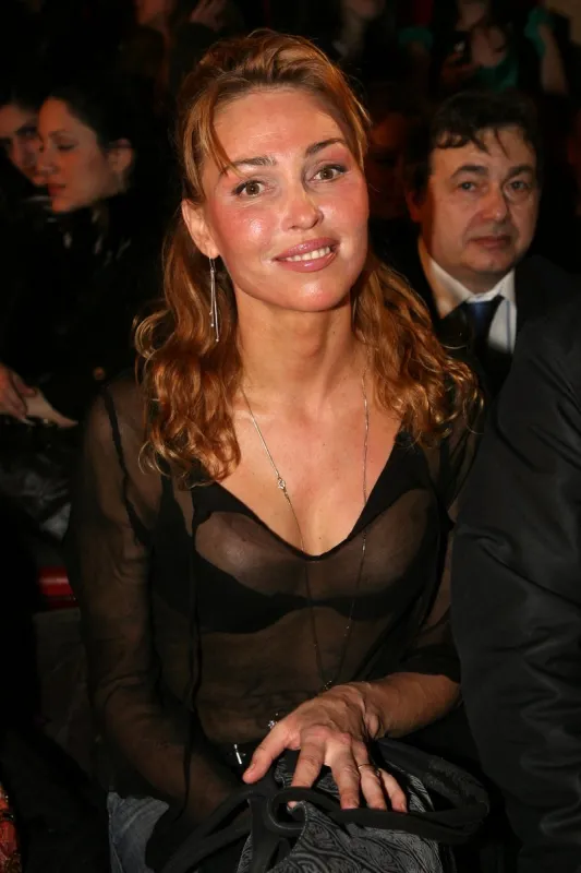 celebs at christophe guillarme fashion show - paris