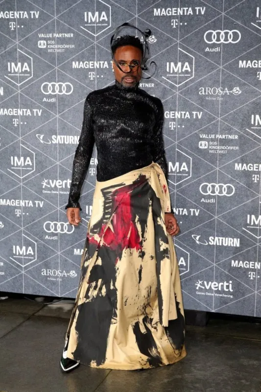 billy porter attending the international music awards (ima) held at the verti music hall in berlin, germany, on november 22, 2019 photo by mika schmidt ddp images abacapresscom