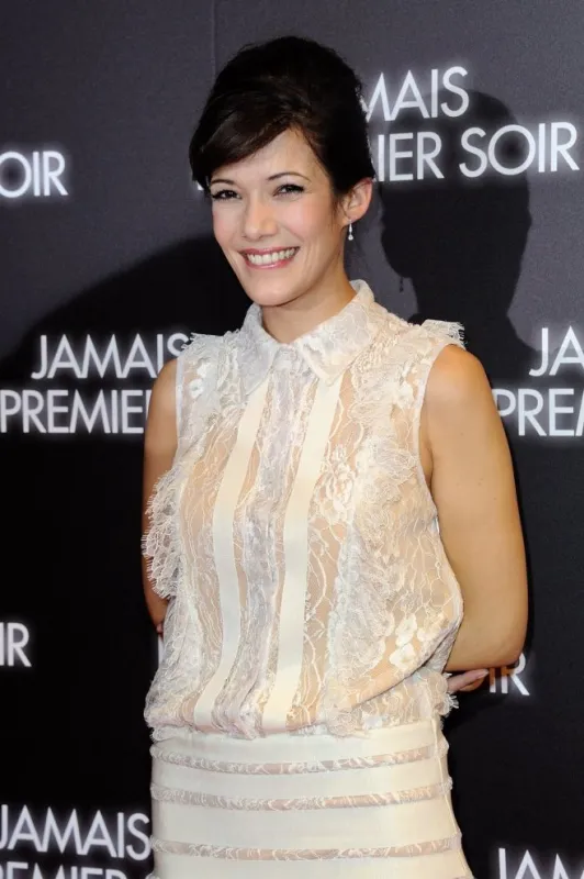 melanie doutey attending the jamais le premier soir premiere at gaumont opera capucines, in paris, france, on december 19, 2013 photo by aurore marechal abacapresscom