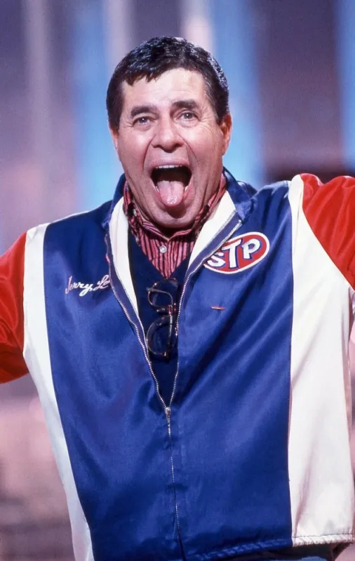 file photo taken in december 1987 of actor and director jerry lewis on a tv show in paris, france, photo by pascal baril abacapresscom , 650343 001 paris france