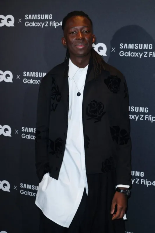 mory sacko attend gq women and men of the year awards 2022 photocall held at kimpton hotel on november 29, 2022 in paris, france photo by jerome dominé abacapresscom