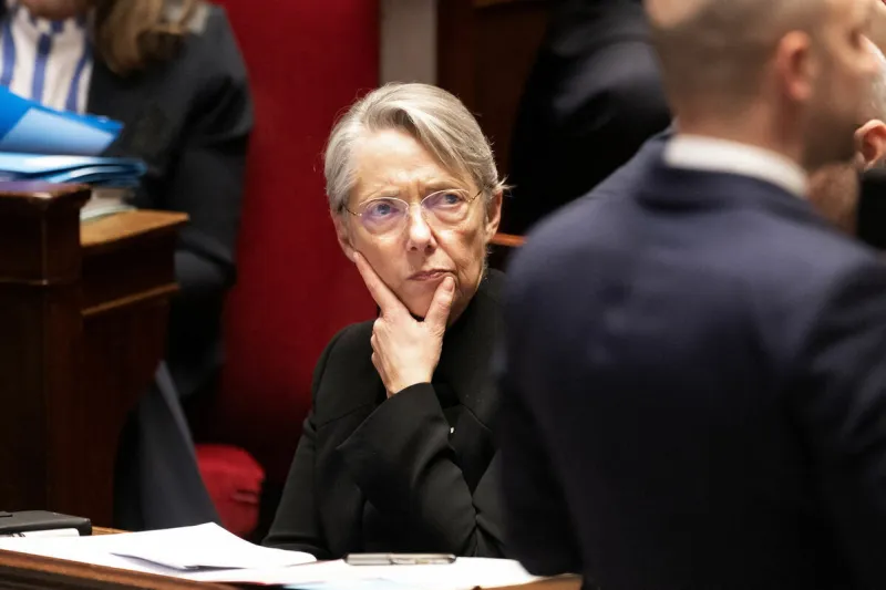 french prime minister elisabeth borne attends a session of questions to the government at the french national assembly, on february 07, 2023 in paris, france photo by david niviere abacapresscom , 841406 116 paris france