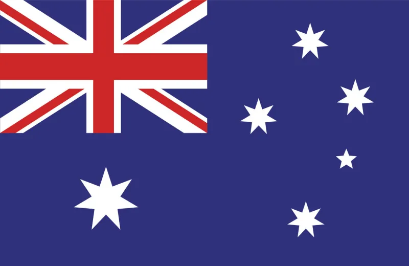 vector of nice australian flag
