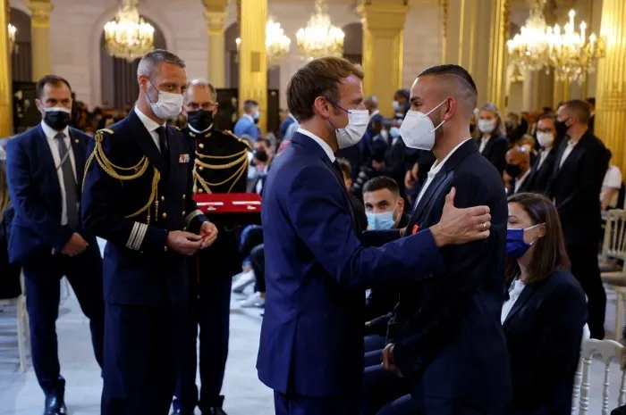 cérémonie en l'honneur des 187 médaillés olympiques et paralympiques - paris