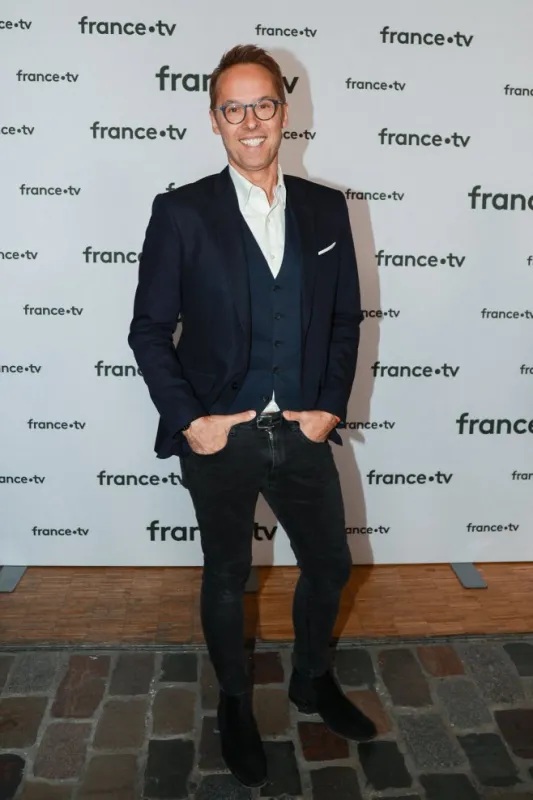 damien thevenot participe à la conférence de presse de france télévision le 06 juillet 2022 à paris, france photo by nasser berzane abacapresscom