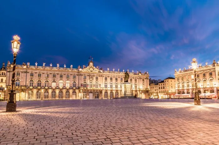 place stanislas nancy france at night